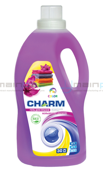 ГЕЛЬ ДЛЯ ПРАННЯ кольорової білизни «CHARM», 2000 мл